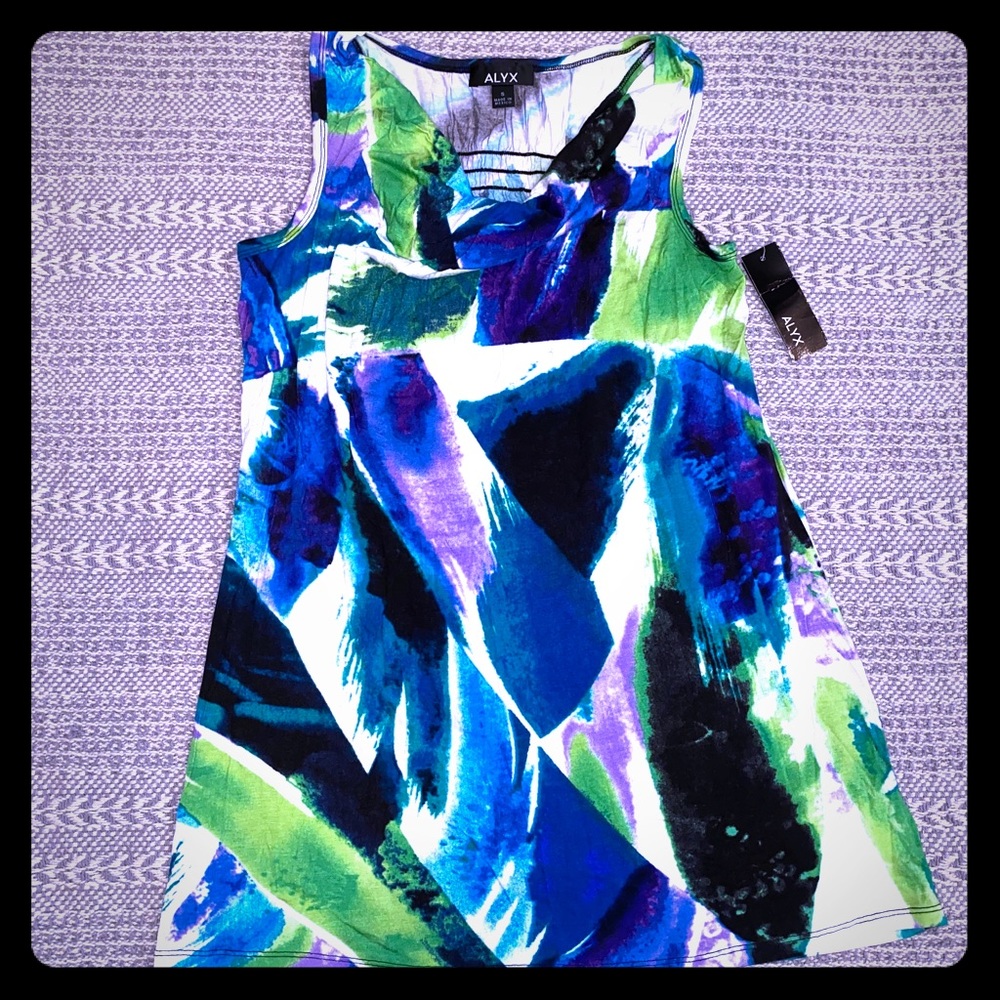 Multicolor Tunic Tank